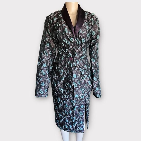 NWT- MARGE Elise Textured Jaquard Pencil Skirt - Picture 5 of 9